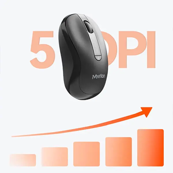 MEETION BTM185 Silent Mouse 2.4G Wireless + Bluetooth - Image 3