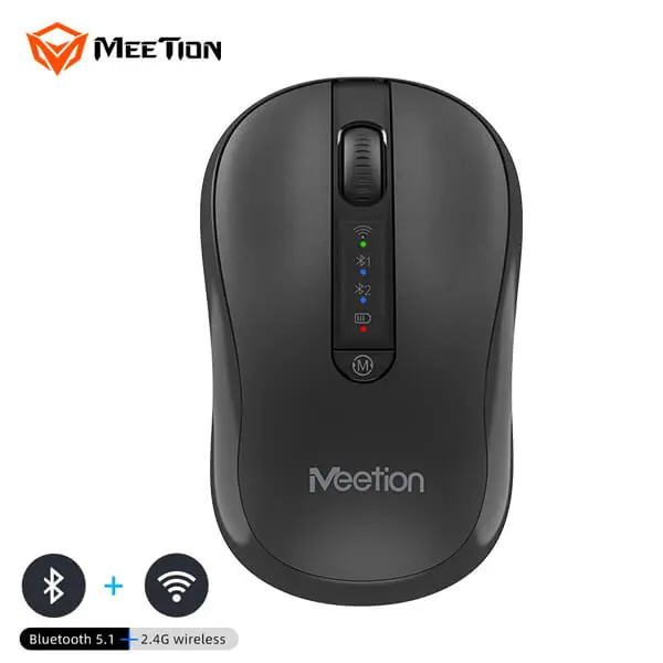 MEETION BTM185 Silent Mouse 2.4G Wireless + Bluetooth