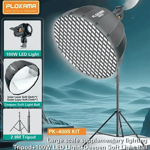 Plokama PK400S Kit B Softbox light - Image 8