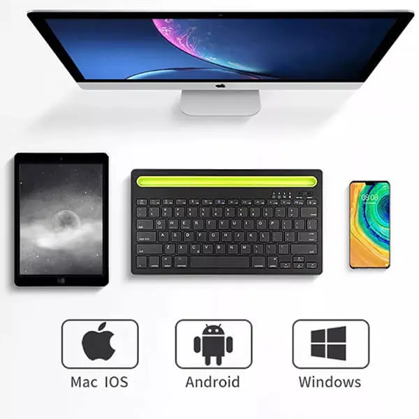 RK908 Tablet and Laptop Mini Bluetooth Keyboard - Image 2