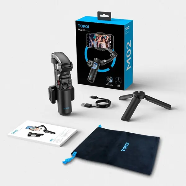 TOKQI M02 3 Axis Handheld Gimbal Stabilizer for Smartphone - Image 13