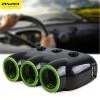  Sockets Car Cigarette Lighter Car Power Adapter with  USB Ports Charger Buy Online@ido.lk  x