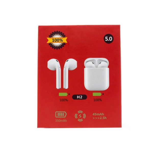 H2 5.0 Airpods Bluetooth 5.0 Wireless Earphones @ido.lk