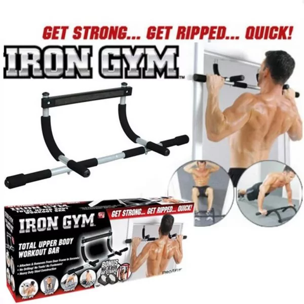 Iron Gym Total Upper Body Workout Bar Best price @ido.lk