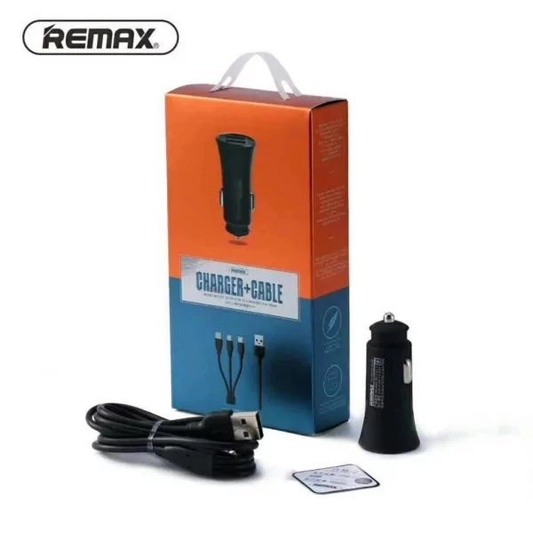 Remax Car Charger & Cable 3 in 1 RCC217 Sri Lanka@ ido.lk