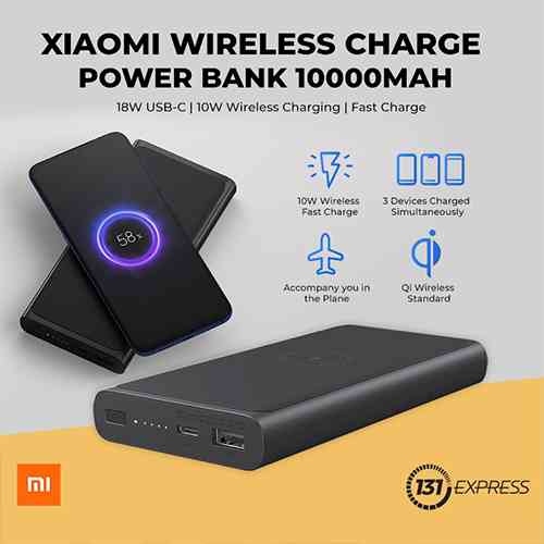 Xiaomi 10w Wireless Power Bank 10000 Купить