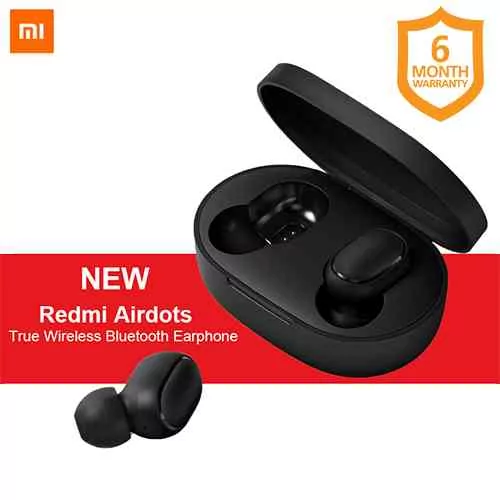 Xiaomi Redmi AirDots Wireless Bluetooth Headset - Black - Lowest Price ...