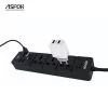 Aspor  Meter Power Cord with  Port USB @ ido.lk  x