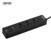 Aspor  Meter Power Cord with  Port USB @ido.lk  x