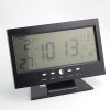 Sound Control Backlight Digital LCD Alarm Clock @ ido.lk  x