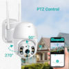 Outdoor Waterproof PTZ Wireless IP Camera