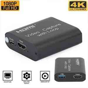 Video Capture Card with Loop Out HDMI To HDMI USB 2.0 ...