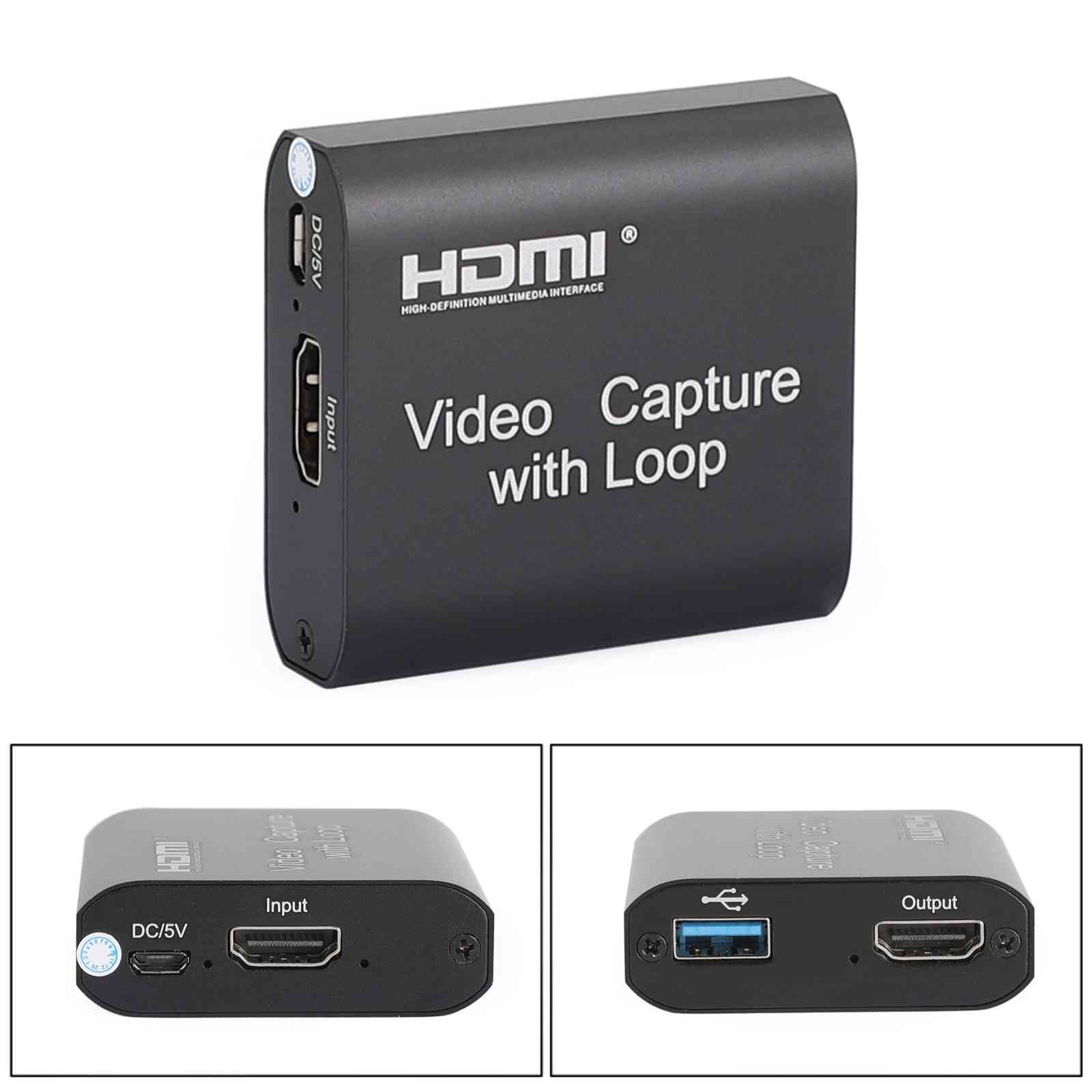 Video Capture Card With Loop Out
