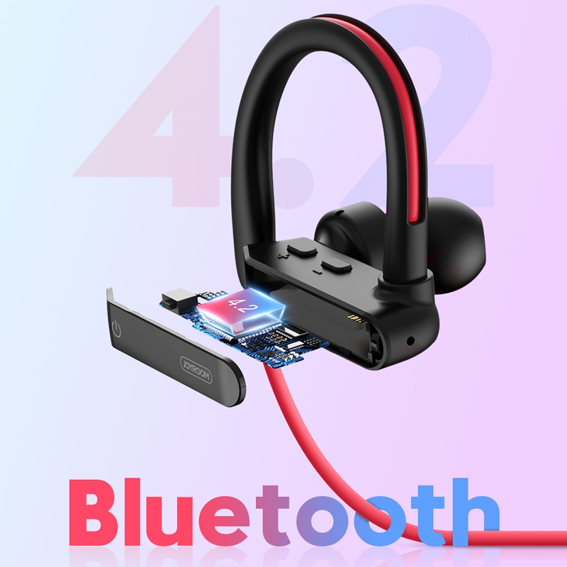 JOYROOM JR-D2S Bluetooth 4.2 Sport Wireless Bluetooth Earphone (Black)