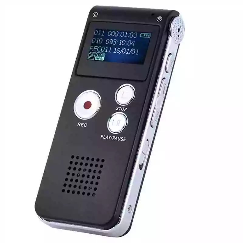 Portable Digital Voice Recorder SK  GB Black   p