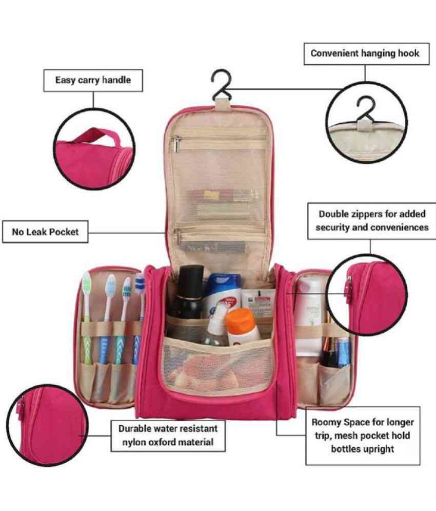 Sooper Store Pink Travel Toiletry SDL  