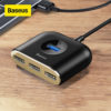 Baseus Square Round USB Hub 4 in 1 Adapter@ ido.lk