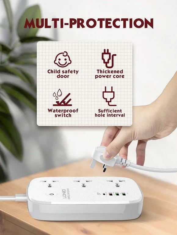 LDNIO 3 Outlets Wi Fi Smart Plug in Sri Lanka| ido.lk