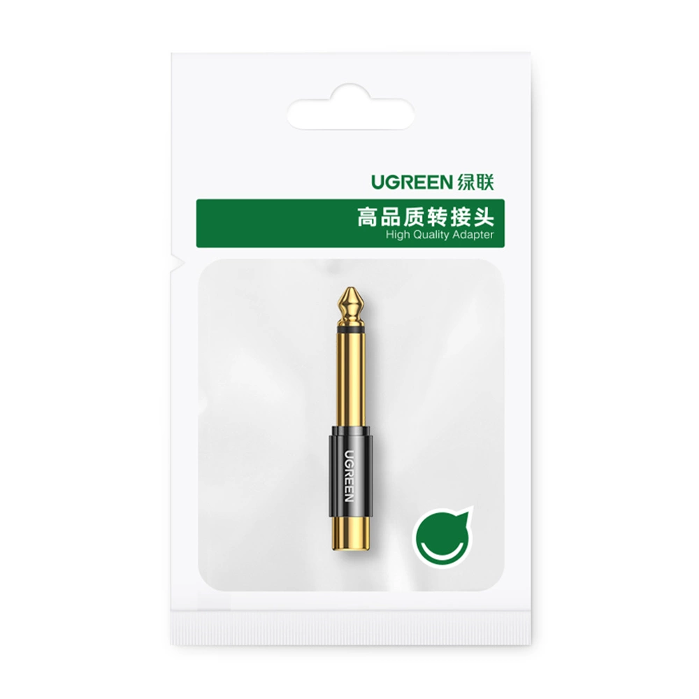 Ugreen 6.35mm Male to RCA Female Adapter 80731 in Sri Lanka | ido.lk