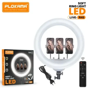 Plokama R45 Soft LED Ring light 17.5inch price in sri lanka Toko.lk