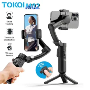 TOKQI M02 3 Axis Handheld Gimbal Stabilizer for Smartphone